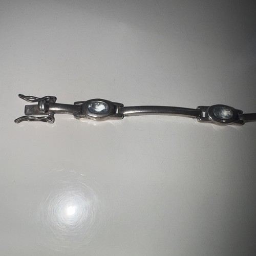 Pulsera retro de joyería Michael Hill Sterling (marcada) 18, cm L 0,7 cm W 12 gm EXC - Imagen 1 de 7
