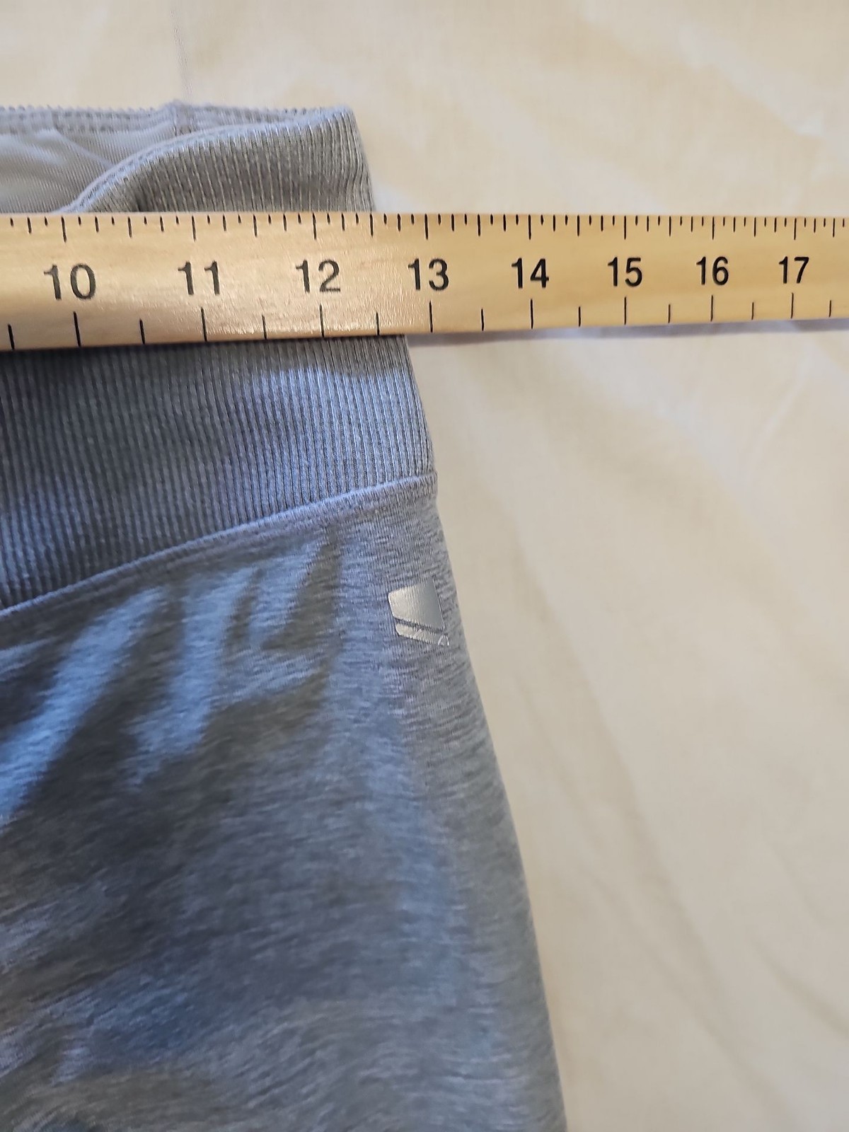 George Grey Marl High-Waist Athletic Leggings 12 14 WW1145 image 3