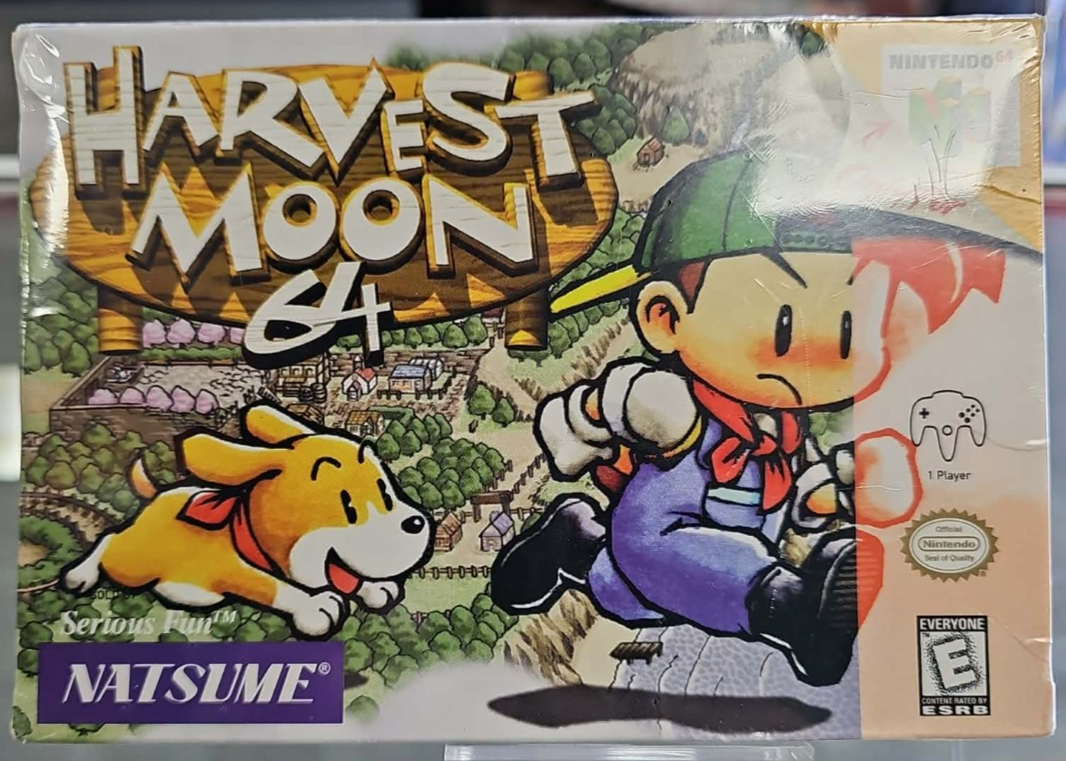 Harvest Moon 64 Nintendo N64 Natsume - Factory Sealed Brand New