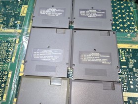 NES Golf & 5 Exact Type Other Games-Intact-Stickers-Marks-Untested-READ ALL