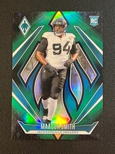 Maason Smith 2024 Panini Phoenix Football Green /199 Jaguars 