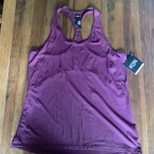 NWT Victoria Sport Burgandy Tank Top Medium