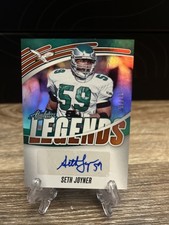 2025 Panini Absolute Legends Signatures Seth Joyner #ALS-SJR #/75(AU)