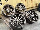 18 VW POLO MK4 MK5 MK6 MATT BRONZE RS7 Design 8j Alloys X4