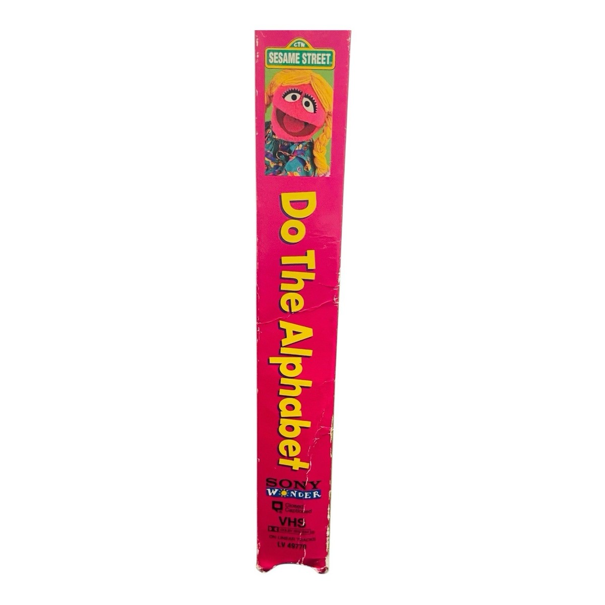 Sesame Street - Do the Alphabet VHS 1996 Big Bird Jim Henson