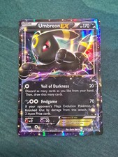 Umbreon EX 55/124 XY Fates Collide Ultra Rare Holo Pokémon Card 2016