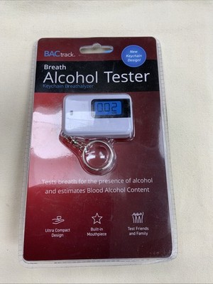 BACtrack Keychain Breathalyzer - Battery Included - New