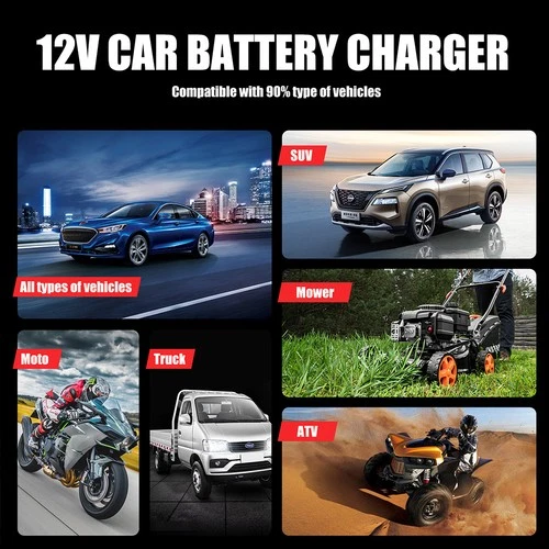 12V Car Auto Motorcycle Battery Maintainer Float Trickle Tender Maintainer NEW - Picture 11 of 13