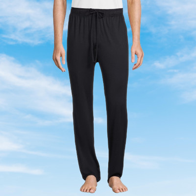 Hanes Men's size SMALL 28-30 Luxe Sleep Pants Color Black Beauty NEW