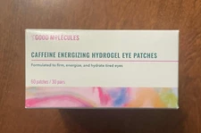 Good Molecules Caffeine Energizing Hydrogel Eye Patches 60 Count (30 Pairs)