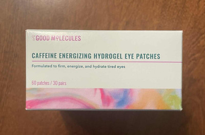Good Molecules Caffeine Energizing Hydrogel Eye Patches 60 Count (30 Pairs)