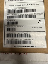 57-0000089-01 Genuine Brocade 16G LWL 10KM FC SFP Transceiver 199-652-590