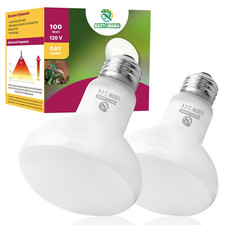REPTI HOME Reptile Heat Lamp Bulbs, Simulate Basking 2 100 , Bulb