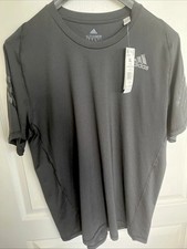 Adidas Alphaskin Compression Shirt Mens Sz XL Black Gym Workout Sport SL Sports