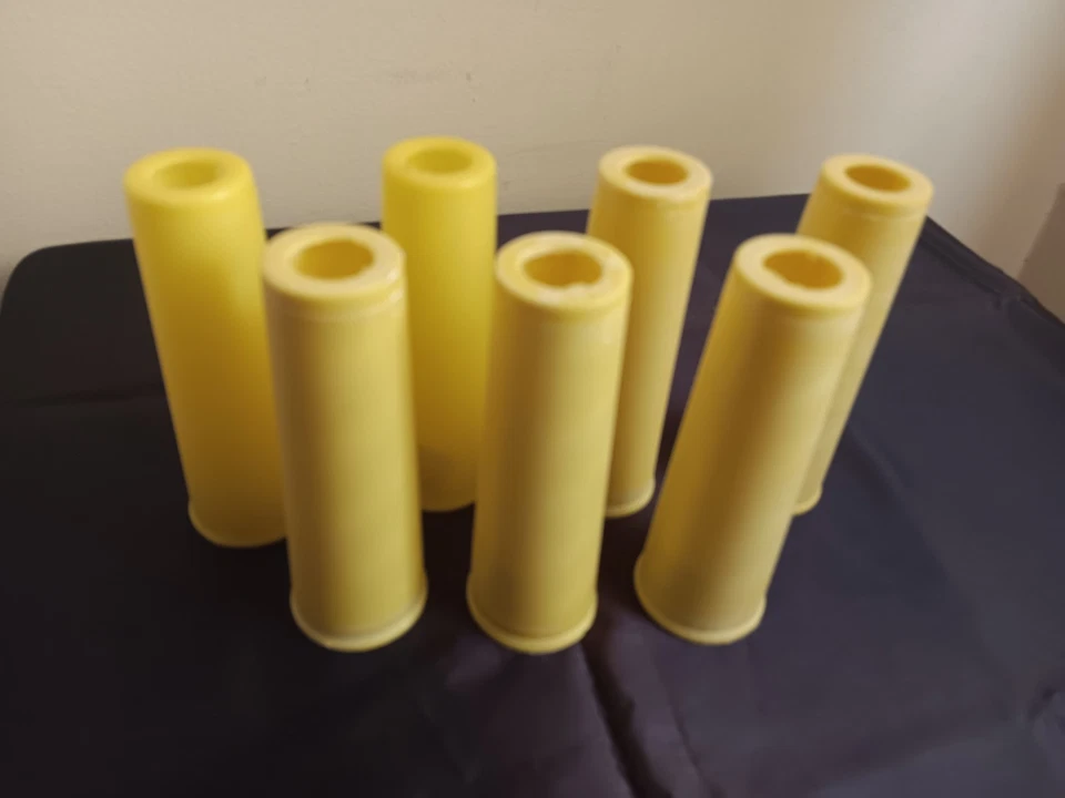 EMPTY Serger Sewing Thread Cone Spools Lot Of 7 Plastic - Image 2 of 2