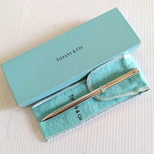 TIFFANY SILVER925 T Clip Twist Ballpoint Pen