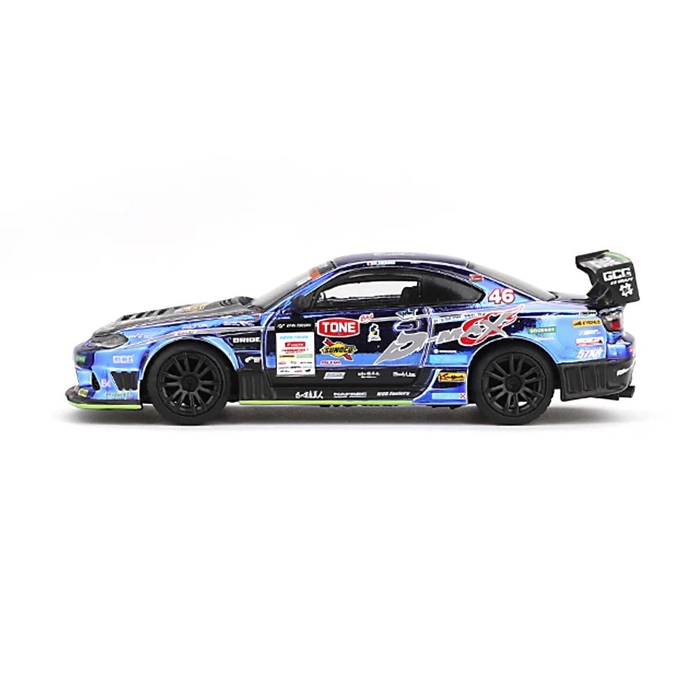 Mini GT 1:64 Nissan Silvia (S15) D-MAX Racing #46 2023 D1