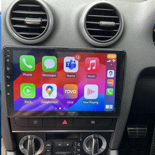 Para Audi A3 8P 2003-2012 9" Android14 Carplay GPS Coche Estéreo Radio Multimedia BT