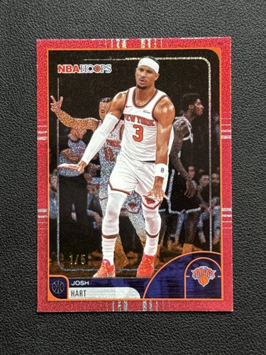 2025-26 Topps NBA Hoops 1/5 Red Foil Josh Hart #124