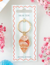 Llavero Bobby Jones De Concha High Tide Multicolor Enamel Nuevo