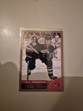 2013-14 Score R.J Umberger Gold Parallel #128 Columbus Blue Jackets 