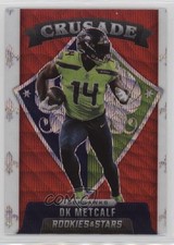 2021 Panini Rookies & Stars Crusade Red Wave Prizm DK Metcalf #CR-9 0q3