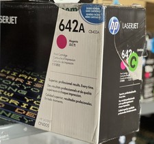 HP LaserJet 642A-CB403A Magenta Toner Cartridge for CP4005, OEM-Open/Worn Box