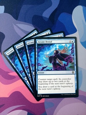 Arcane Denial x 4 | 7% Off 2+ | MH3 | NM | MTG