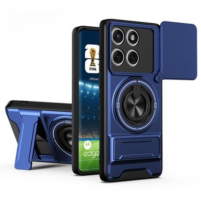 For Motorola Moto Edge 70 60 Pro 60 Fusion Magnetic Ring Stand Shockproof Case