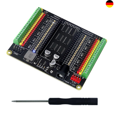 Breakout Board für ESP32 / ESP32-S3 WROVER WROOM mit Terminalblock & LED GPIO