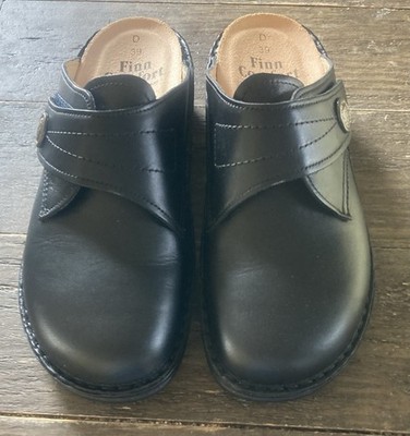 Finn Comfort SantaFe Premium Clogs Size 8 Women Color Black Brand New in the Box