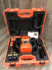 NEW Johnson JRT300-RDHV Self-Leveling 4000 Ft Red Dual Slope Rotary Laser Kit