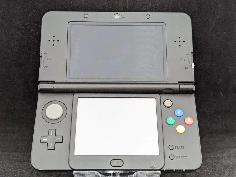 B344 Nintendo new 3DS console Black Japan N3DS - Image 2 of 4