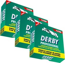 Derby Professional Rasierklingen, 3er Pack, 3...