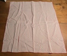Vintage White With Red Stripes Scarf