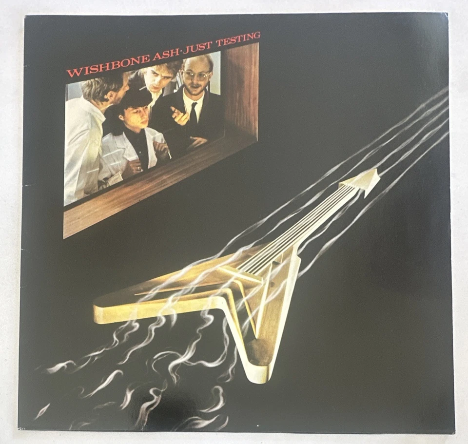 Wishbone Ash Just Testing LP Album Vinyl Record  German Issue VG+ / EX - Image 2 of 4