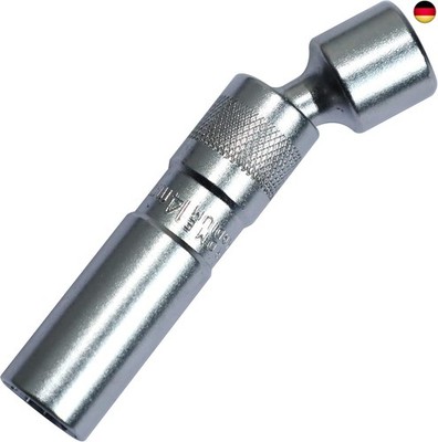 DPTOOL Flexibel Zündkerzenschlüssel, 14 mm Universal Magnetischer Drehbarer Z
