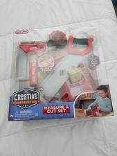 Little Tikes Creative Construction Measure  Cut Set Pretend Play Tool Kit