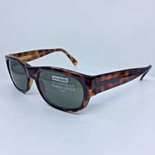 New Vintage Giorgio Armani 845 Sunglasses GA 845-S C. 063/48 Light Tortoise 54mm