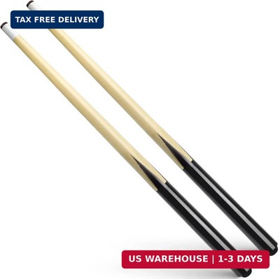 Wooden Billiard House Cue Sticks Shorty Cues Pool Cues for Kids Hardwood Billiar