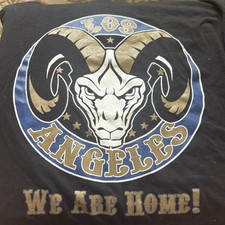 Lot Of 2 Los Angeles Rams 2XL, Pro Club Heavyweight Shirts 