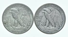 Sharp 50c 1945 1943 Walking Liberty Half Dollar - Collection Lot *566