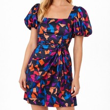 Show Me Your Mumu - Danielle Multicolor Satin Mini Dress