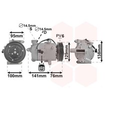 Kompressor Klimaanlage für Fiat Ducato Pritsche/Fahrgestell 100