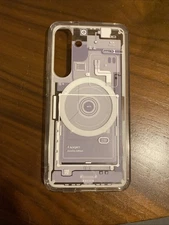 Spigen Ultra Hybrid MagFit Designed for Galaxy S25 Plus Case, Zero One Black