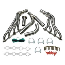 Long Tube Headers Y-pipe For 9906 Chevy Gmc Silverado Sierra 4.8l 5.3l 6.0l