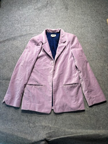 Zadig Voltaire Blazer Womens 38 Jacket Sports Coat Suit Open Front Volly Velour - Picture 1 of 8