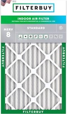Filterbuy 18x30x2 Pleated Air Filters, Replacement for HVAC AC Furnace MERV 8