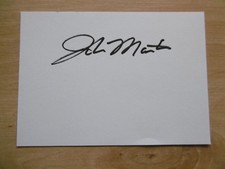John M Martinis "Nobel Prize Physics 2025" autograph signed 10x15 cm card
