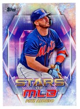 Pete Alonso 2023 Topps STARS OF MLB HOLO FOIL #SMLB-24 New York Mets QTY